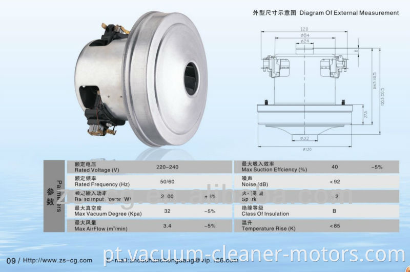 powerful vacuum cleaner motor